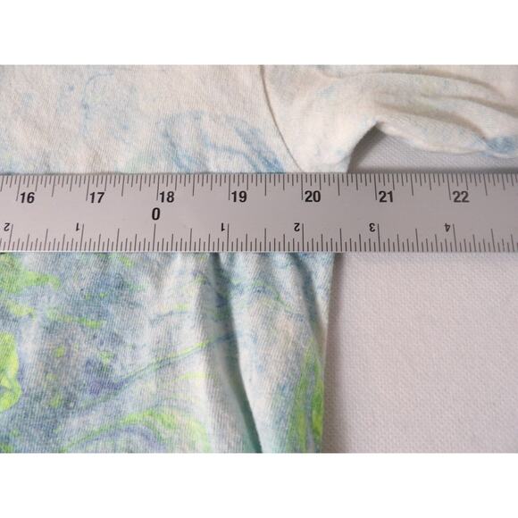 Rick & Morty Tee Shirt Adult Large Tie Dye Blue Graphic Ripple Junction - Picture 7 of 11